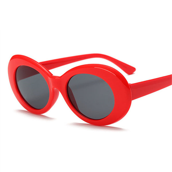 Blood Red Sunglasses with Black Lens - Clout Goggle