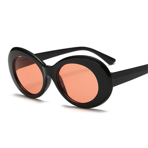 Black Sunglasses with Red Lens - Clout Goggle