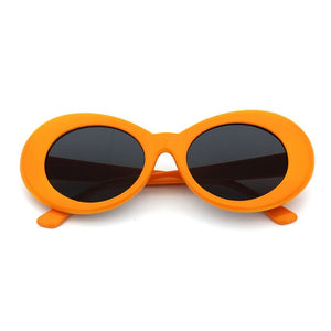 Orange Sunglasses with Black Lens - Clout Goggle