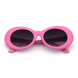 Pink Sunglasses with Black Lens - Clout Goggle